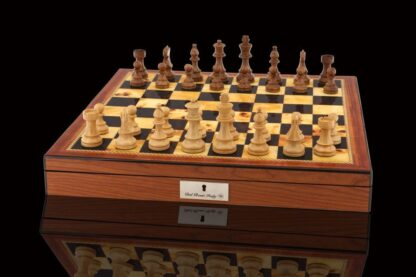 Dal Rossi Italy Chess Set - Walnut Finish, 51cm - Image 2