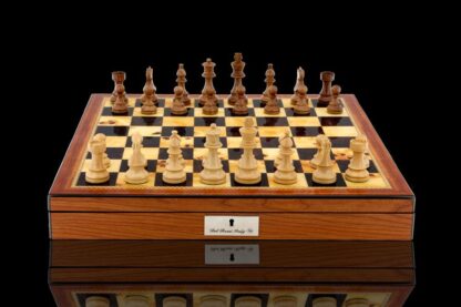 Dal Rossi Italy Chess Set - Walnut Finish, 51cm - Image 5