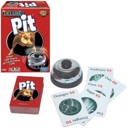 Pit Card Game - Deluxe Set with bell - Image 3