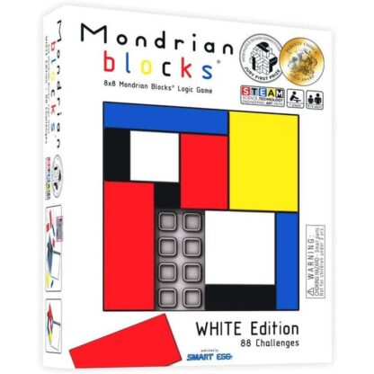 Mondrian Blocks - White - Image 4