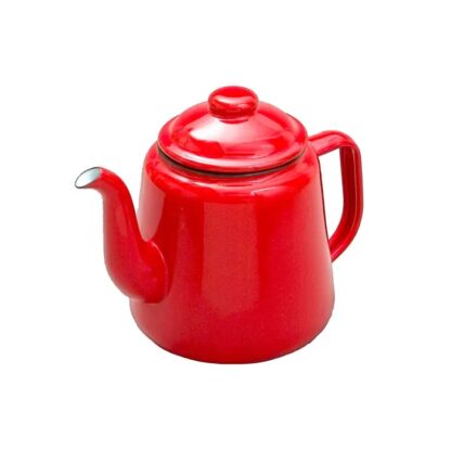 Falcon Enamel Teapot, Red, 1.5l - Image 2