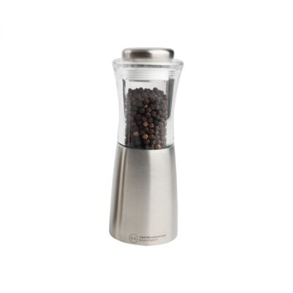 T&G Apollo Pepper Mill, Stainless Steel & Acryclic, 150mm - Image 2