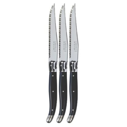 Verdier Refill Steak Knife, Black, Set of 3 - Image 2