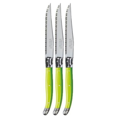 Verdier Refill Steak Knife, Green, Set of 3 - Image 2