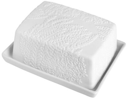 Räder Porcelain Butter Dish, Fern, Large - Image 3