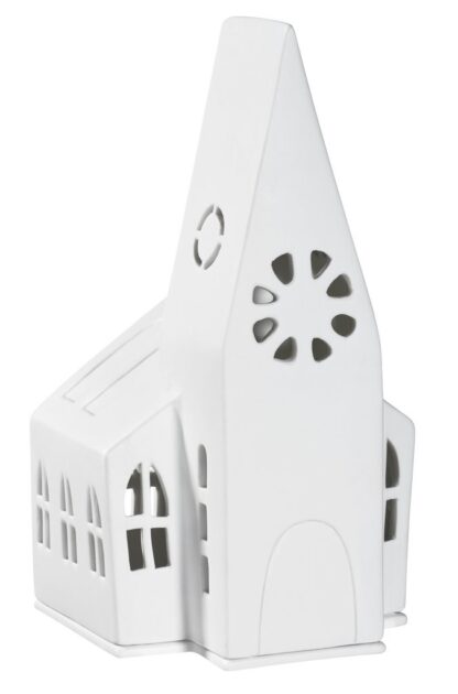 Räder Porcelain Tealight House, Church, Large - Image 2