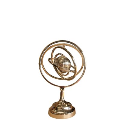 Armillary with Globe, Aluminium - Image 2