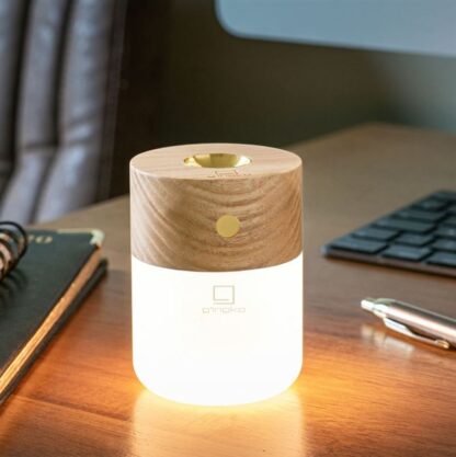 Gingko Smart Diffuser Lamp, White Ash - Image 3