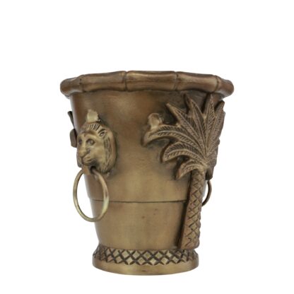 Ice Bucket, Plantation Lion & Palm Tree - Image 2