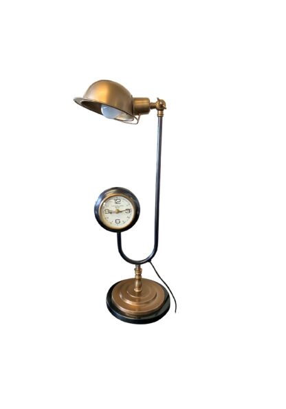 Table Lamp with Clock - Image 2