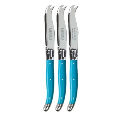 Verdier Cheese Knife Fromagette, Blue, Set of 3 - Image 2