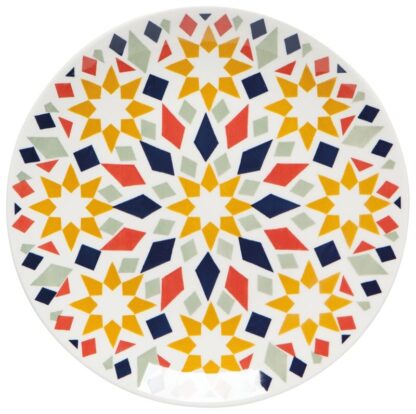 Danica Studio Kaleidoscope Stamped Plate, 21.5cm - Image 3