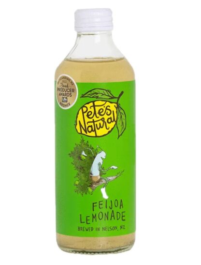 Pete's Natural Soda: Feijoa Lemonade 300ml (2 Pack) - Image 2