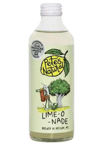 Pete's Natural Soda: Lime-O-Nade 300ml (2 Pack) - Image 2