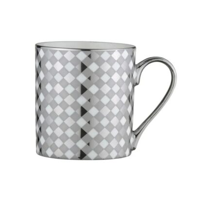 BIA Mugs, Tartan Platinum, Set of 4 - Image 2