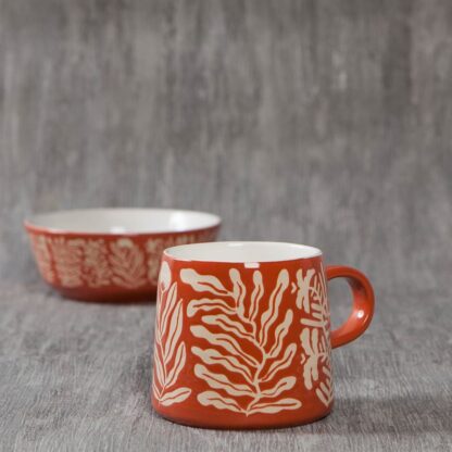 Danica Studio Ceramic Imprint Mug, Entwine - Image 6