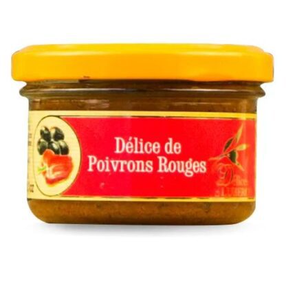 Les Délices du Luberon Olivade de Poivrons Rouges 90g - Image 2