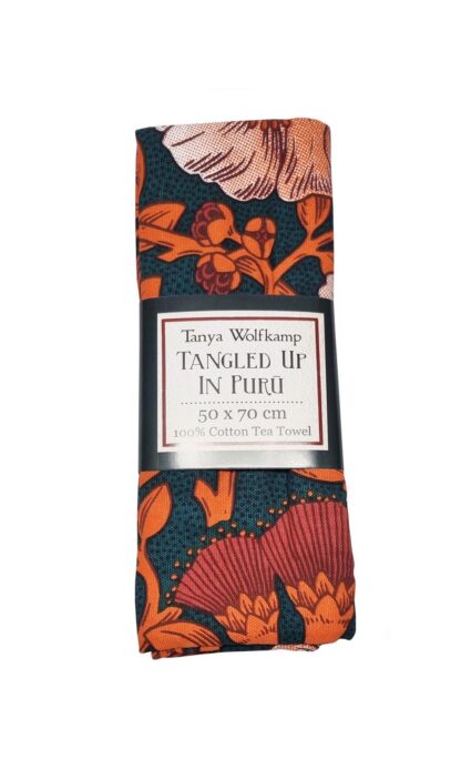 Wolfkamp & Stone Tea Towel, Tangled Up in Puru, Set of 2 - Image 3