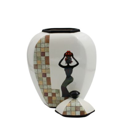 Decorative Vase, African, Large - Image 3