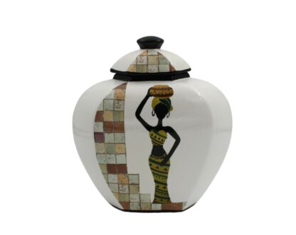 Decorative Vase, African, Small - Image 3