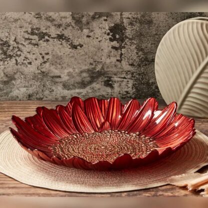 Anton Studio Bowl, Red Sunflower - Image 5