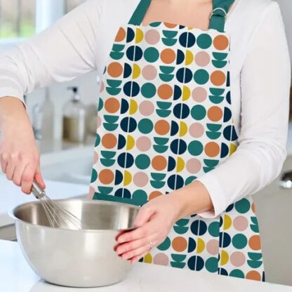 Dexam Adult Apron, Recycled Cotton, Retro Spot - Image 2