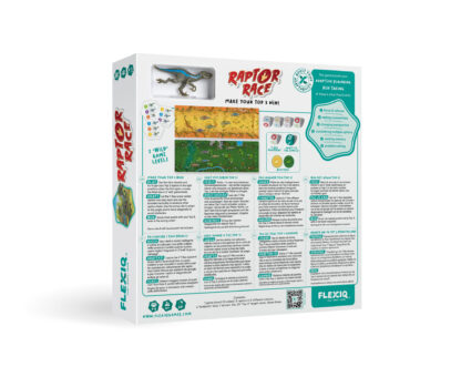 FlexiQ Raptor Race Board Game - Image 8