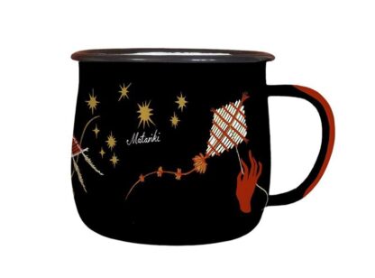 Wolfkamp & Stone Enamel Mugs, Matariki, Set of 2 - Image 2