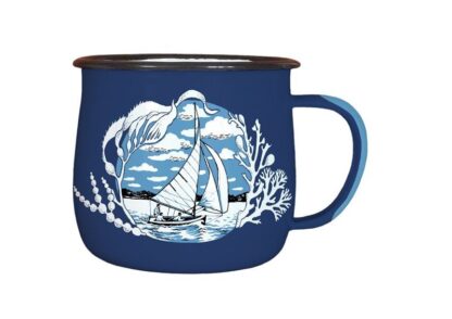 Wolfkamp & Stone Enamel Mugs, P Class, Set of 2 - Image 4