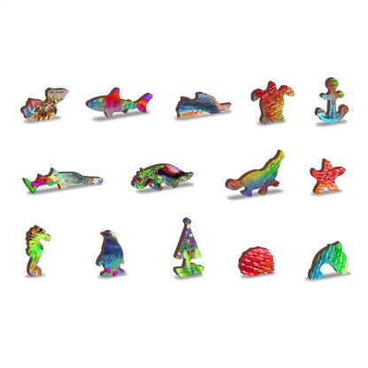 Wooden City Wooden Puzzle: Magic Fish, 250pc - Image 4