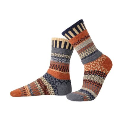 Solmate Socks:  Adult Crew Socks, Nutmeg, Small - Image 2