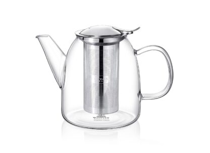 Wilmax Teapot with Stainless Steel Infuser, Thermo-Glass, Urn, 1450ml - Image 2