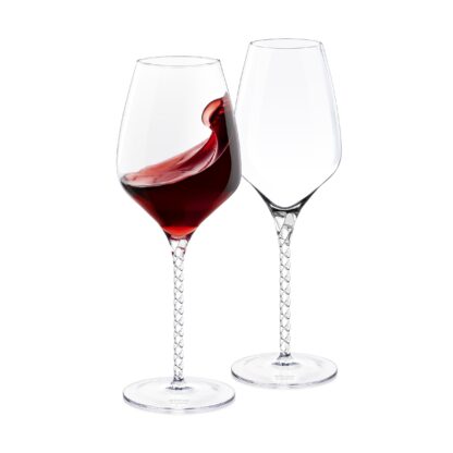 Wilmax Crystalline Wine Glass, Julia, 800ml, Set of 2 - Image 2