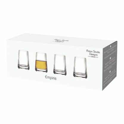 Anton Studio Empire Shot Glasses, Set of 4 - Image 3