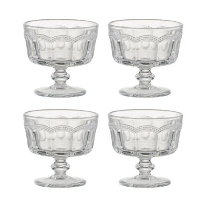 Artland Pearl Ridge Trifle Bowls, Mini, Set of 4 - Image 2