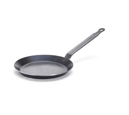 De Buyer Steel Pancake Pan, Blue Steel, 20cm - Image 8