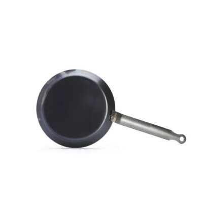 De Buyer Steel Pancake Pan, Blue Steel, 20cm - Image 4