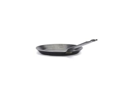 De Buyer Steel Pancake Pan, Blue Steel, 20cm - Image 3