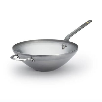 De Buyer Wok, Mineral B, 32cm - Image 4