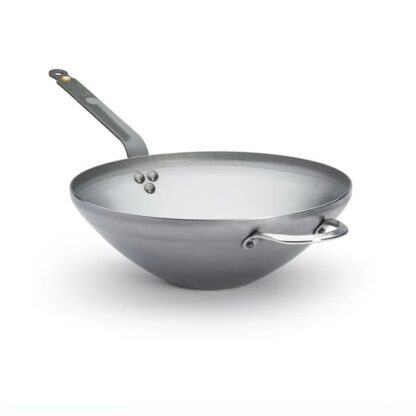 De Buyer Wok, Mineral B, 32cm - Image 3